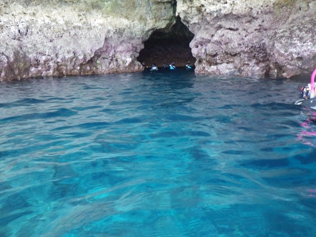 青の洞窟入口